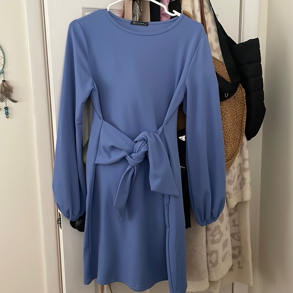 Amazon front tie dress!